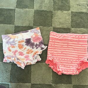 Vibrant Tie-Dye and Striped Diaper Covers
